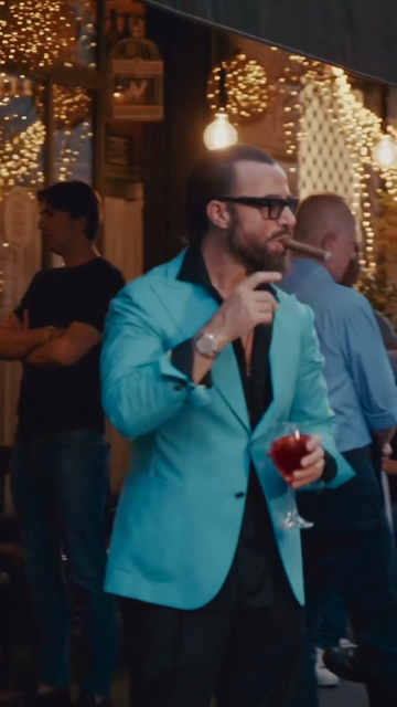 Teal - colored Single - breasted Blazer