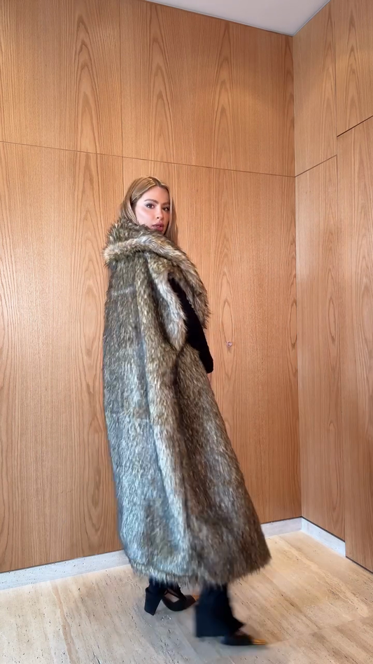 Long Fur Vest