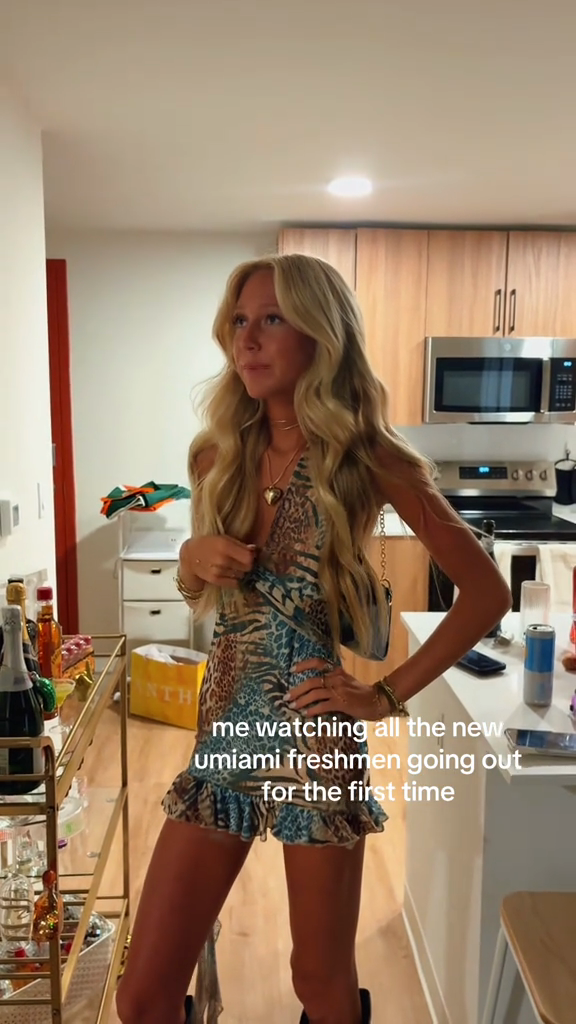 Animal - Print Halter Dress