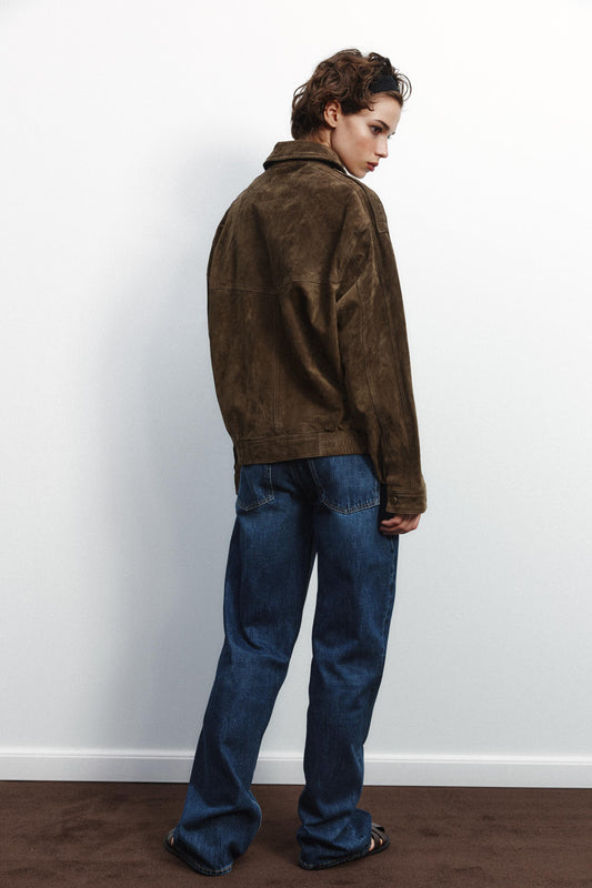 Brown Suede Jacket