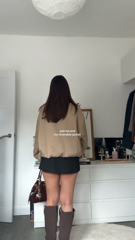 Beige Reversible Jacket