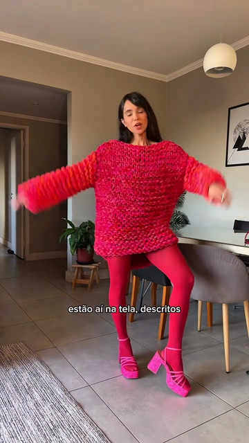 Hand - Knit Maxi Sweater