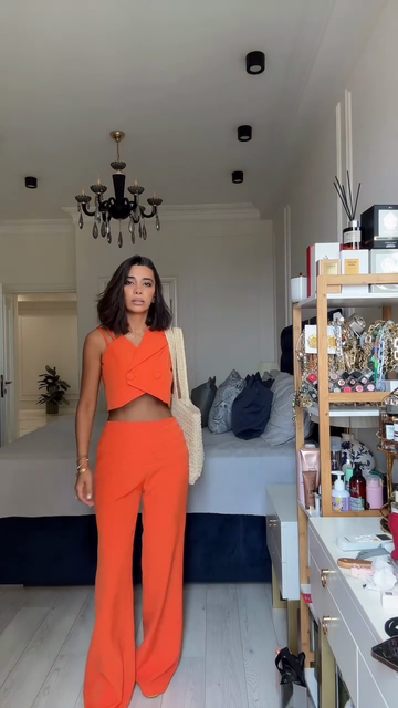 Orange Two - Piece Set