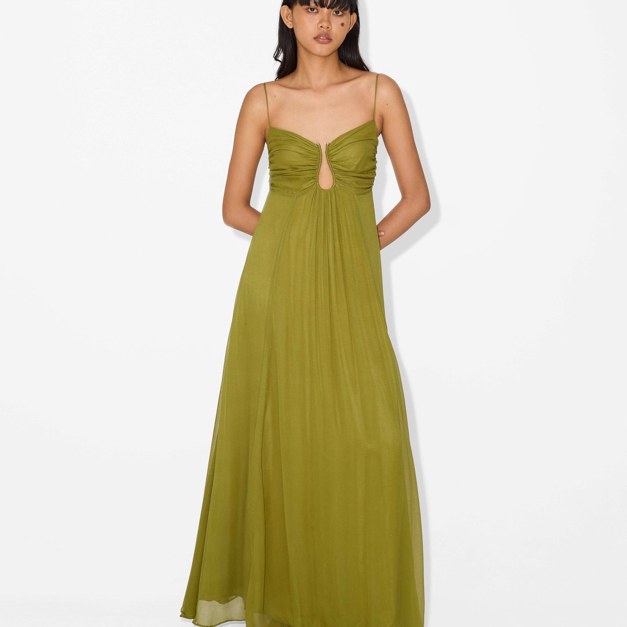 Cut - Out Maxi Dress