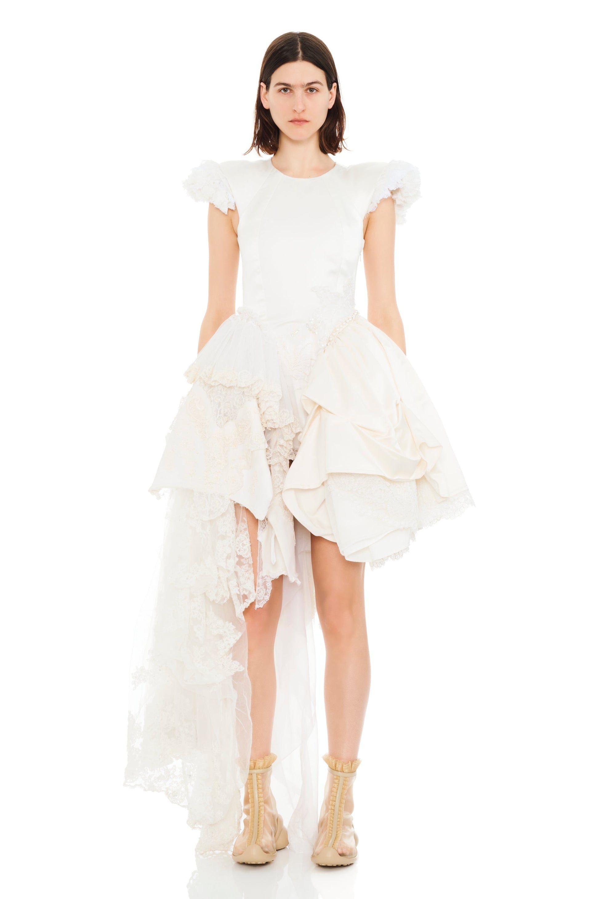 Collina Strada AVA BONED CORSET UPCYCLE WEDDING DRESS GOWN