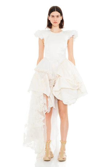 Collina Strada AVA BONED CORSET UPCYCLE WEDDING DRESS GOWN