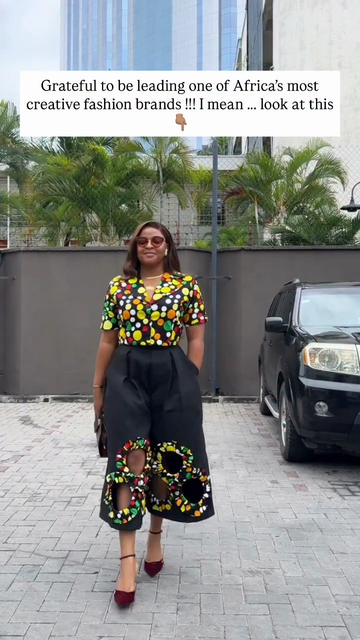 Colorful Polka Dot Coordinated Set