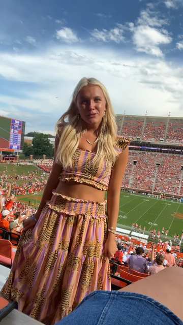 Tiger Print Two - Piece Set