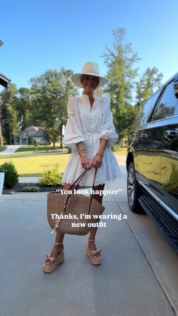 White Long Sleeve Mini Shirt Dress