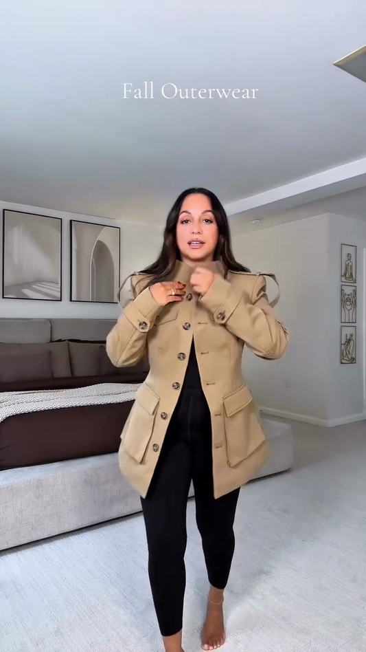 an Utility - Style Fall Coat