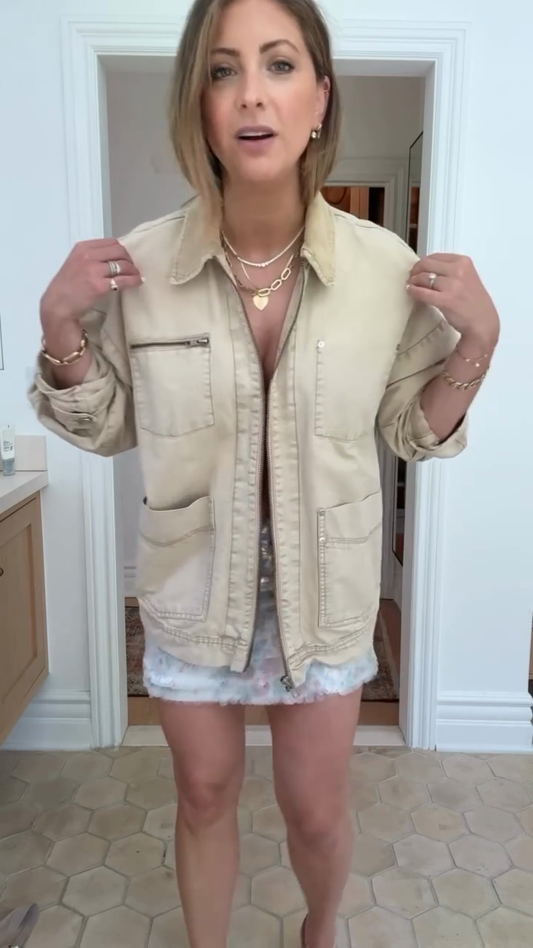 Beige Utility - Style Jacket
