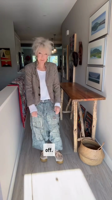 Patchwork - Detail Loose - Fit Jeans