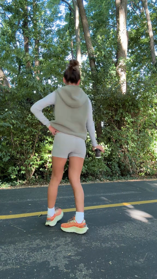 Sage Green Hooded Vest