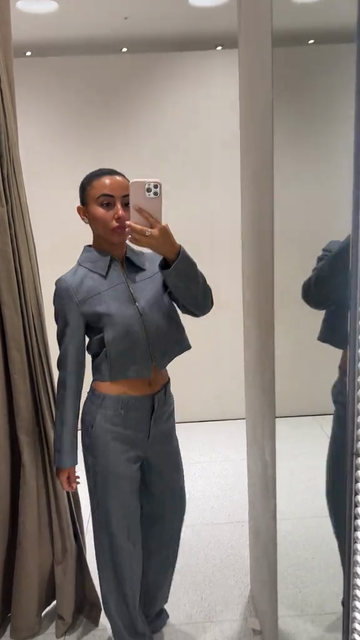 Denim Two - Piece Outfit