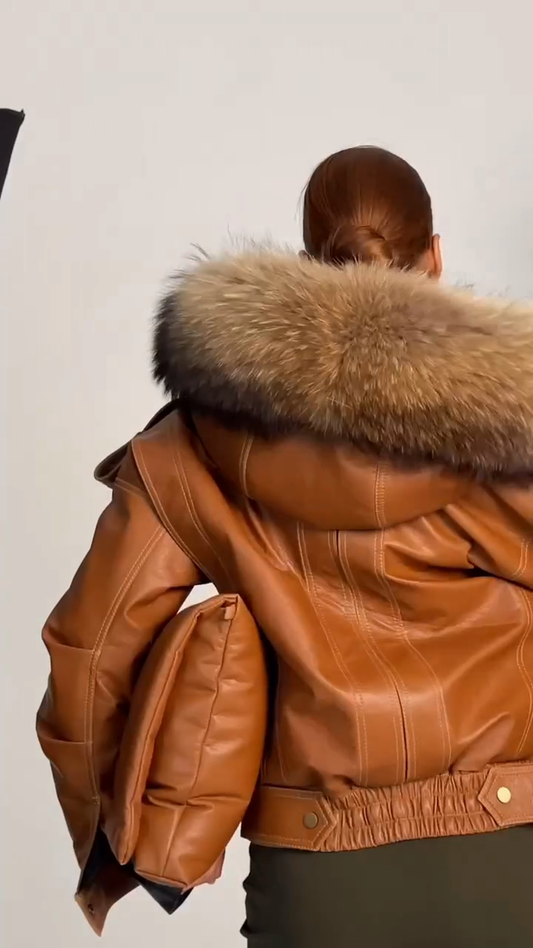 Brown Leather Jacket