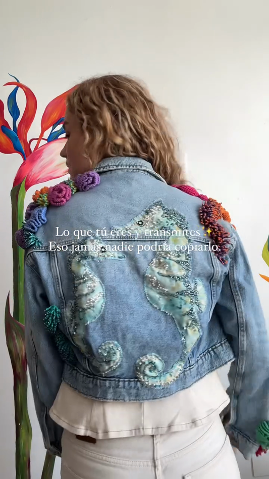 Embroidered Denim Jacket