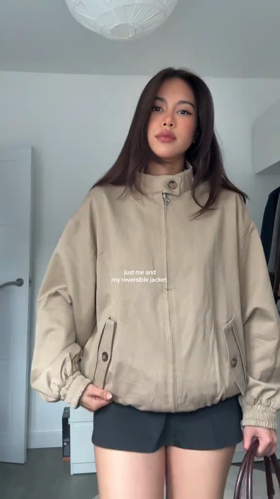 Beige Reversible Jacket