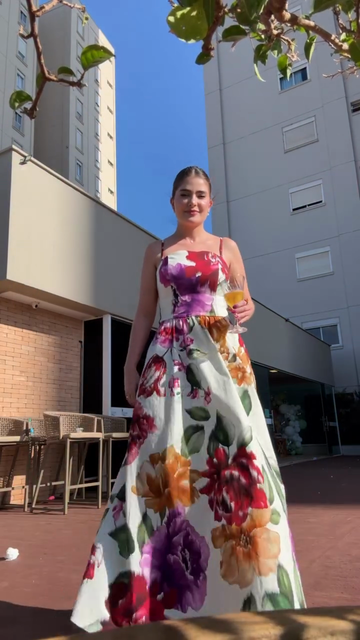 Floral - Printed Maxi Dress