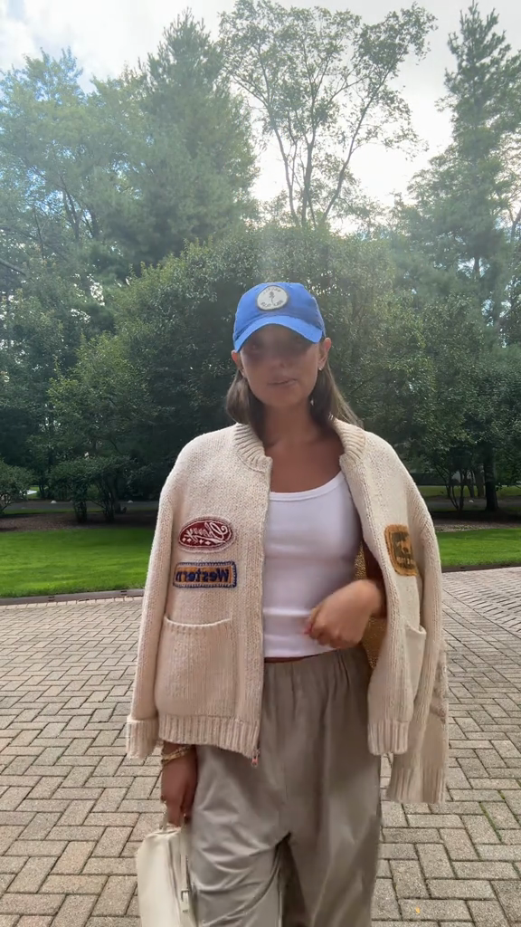 Embroidered Patch  Sweater