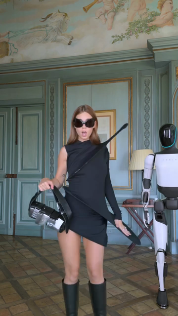 Asymmetric One - Shoulder Black Mini Dress