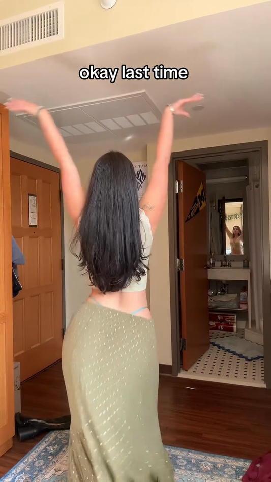 Exquisite  Playful Long Skirt Set