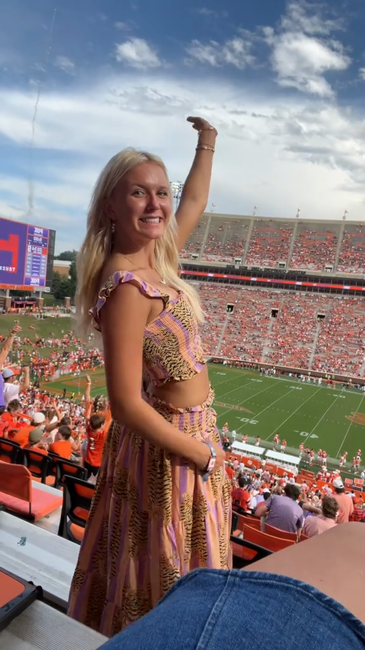 Tiger Print Two - Piece Set