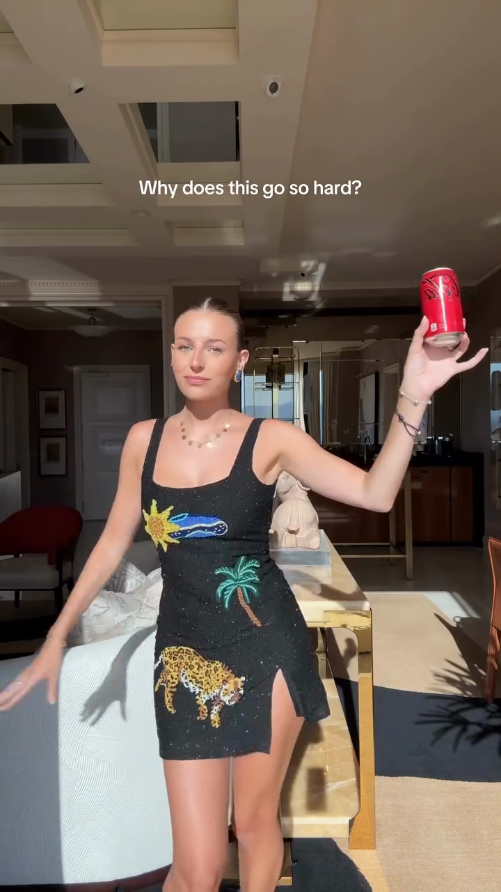 Embroidered Sequin Mini Dress