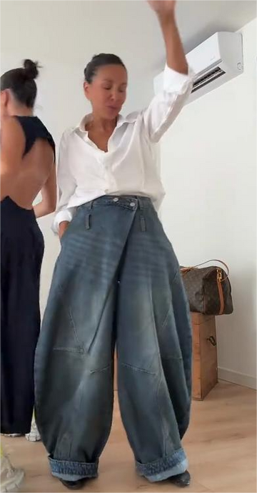 Baggy Blue Denim Jeans