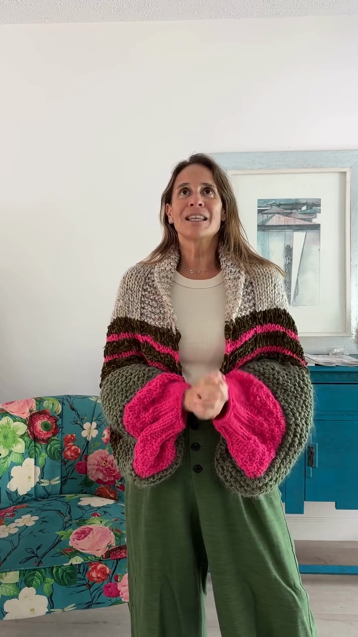 Color - Blocked Chunky Knit Sweater