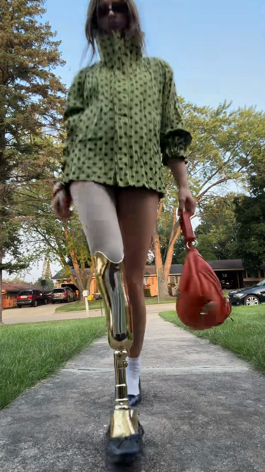 Olive Green Textured High - Neck Jacket