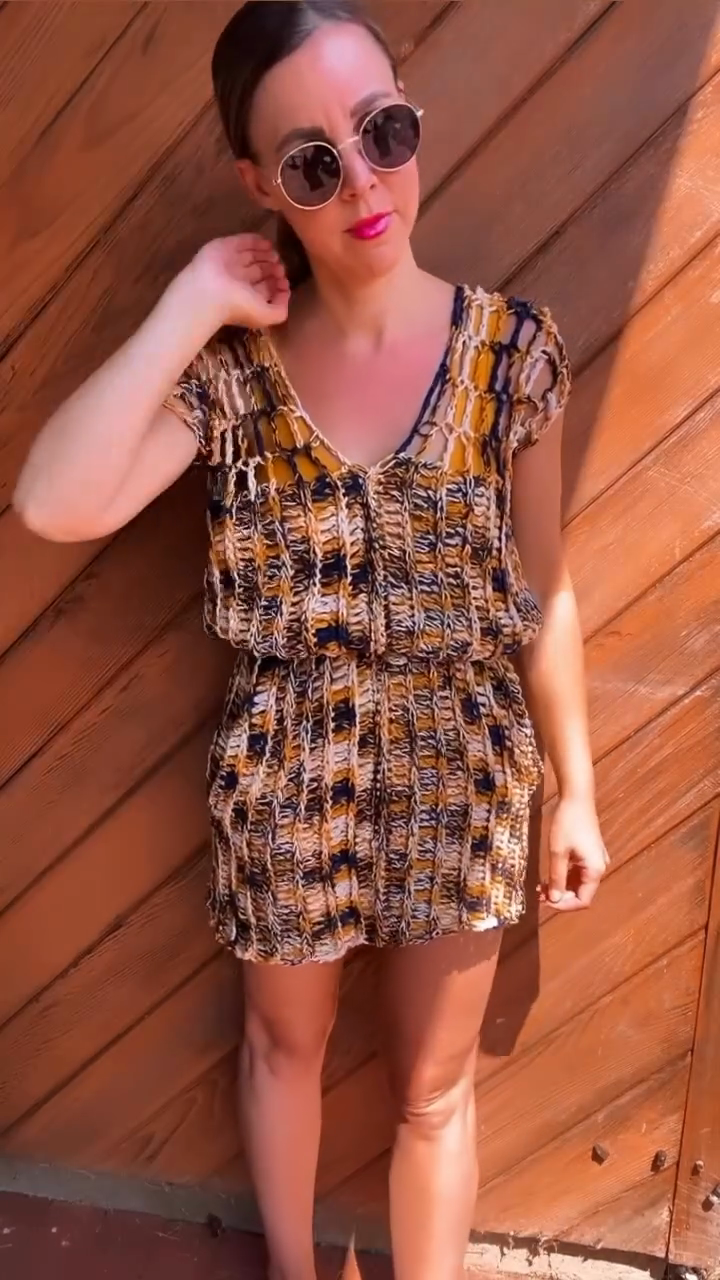 Color - Block Knit Dress