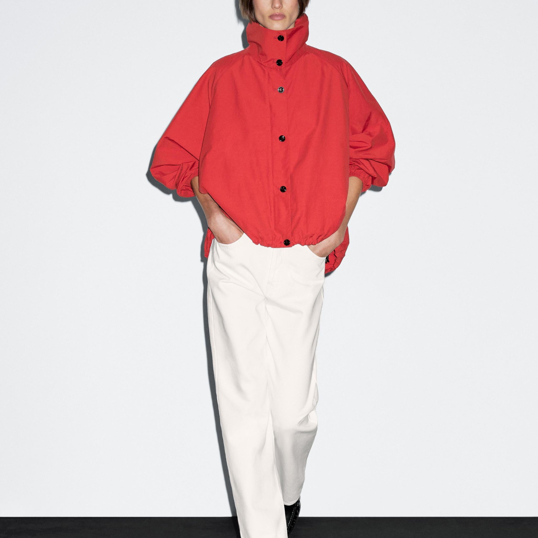 Button - Up Puffer Jacket