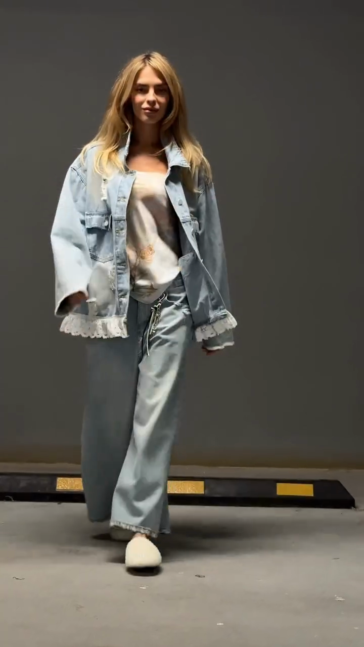 Light Blue Denim Set