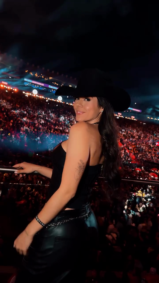 Black Asymmetrical One - Shoulder Leather Top and Leather Pants Set