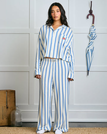 Striped Pajama Set