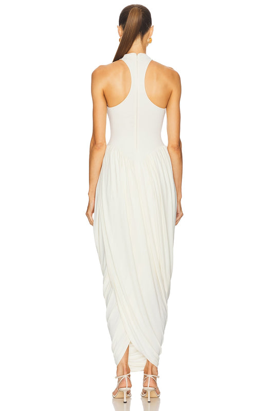 Halter - Neck Maxi Dress