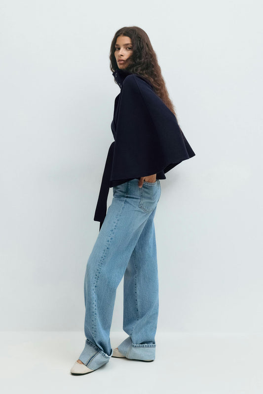 Belted Cape - Style Coat