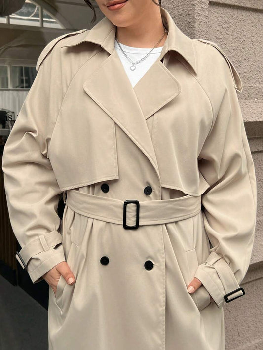 Double - Breasted Trench Coat