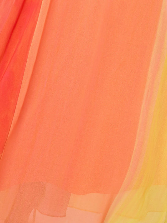 Strapless Ombre Maxi Dress