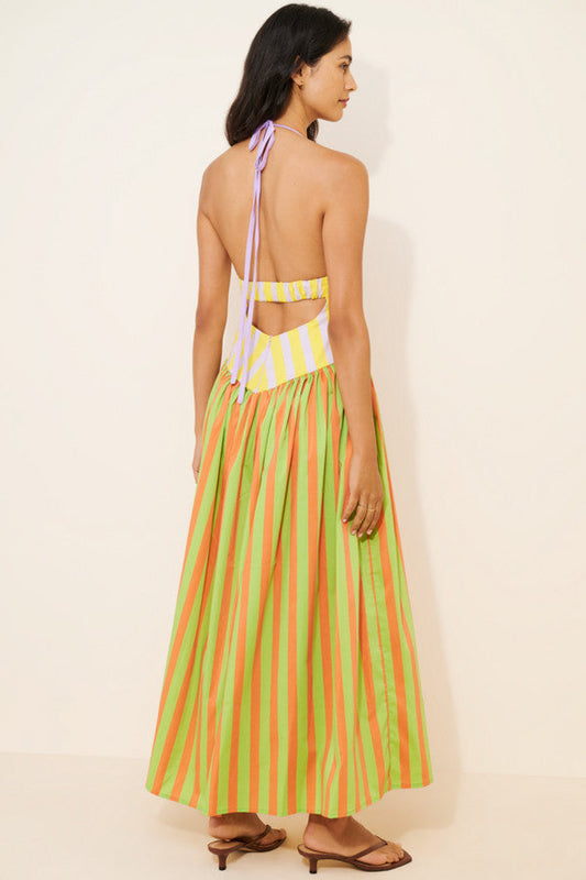 Elegant Backless Maxi Dress