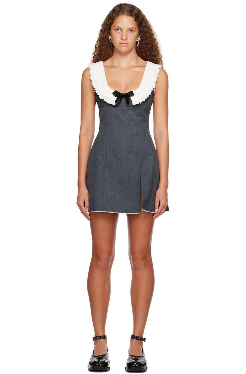 Mini Dress with White Peter