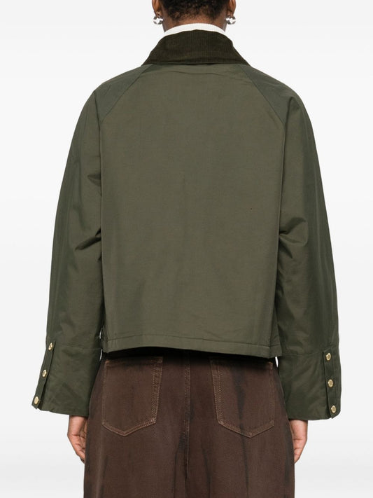 Corduroy Accents Jacket