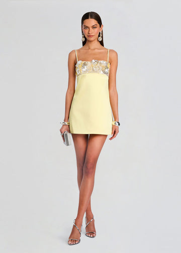 Embellished Mini Dress
