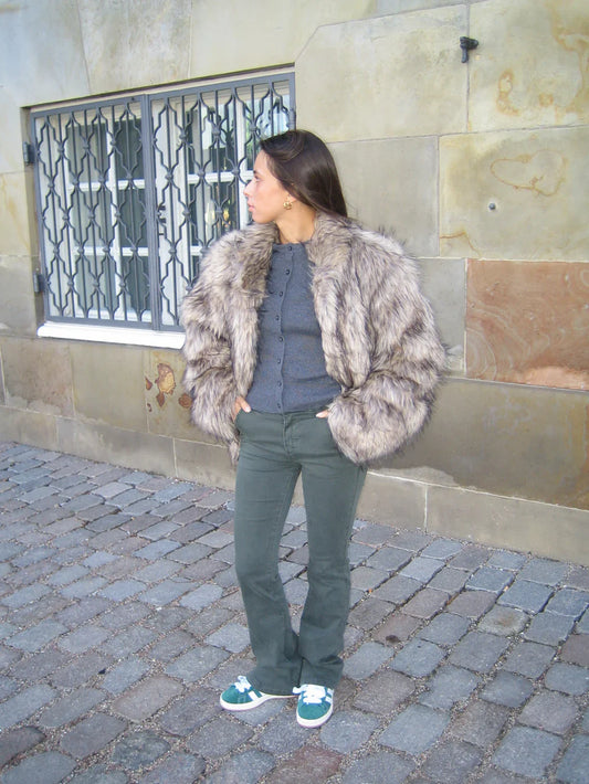 Faux Fur Jacket