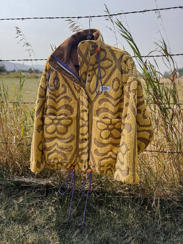 Patterned Fleece Jacket