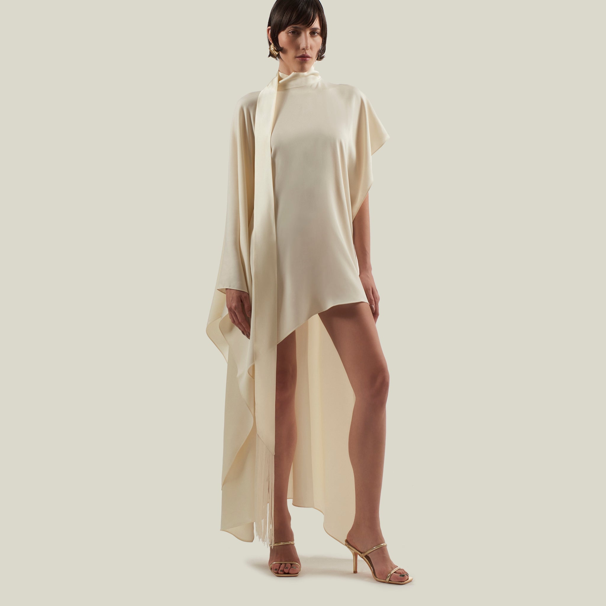 California Kaftan in Ivory