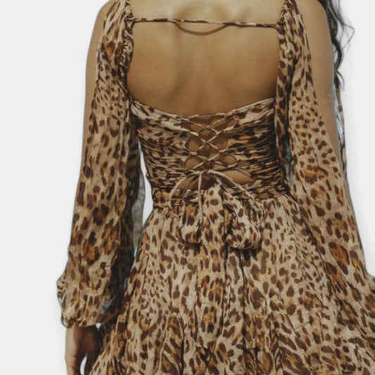 Spade Zig zag Back Short Dress