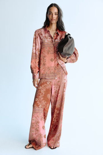 Fashion Printed Two Piece Set