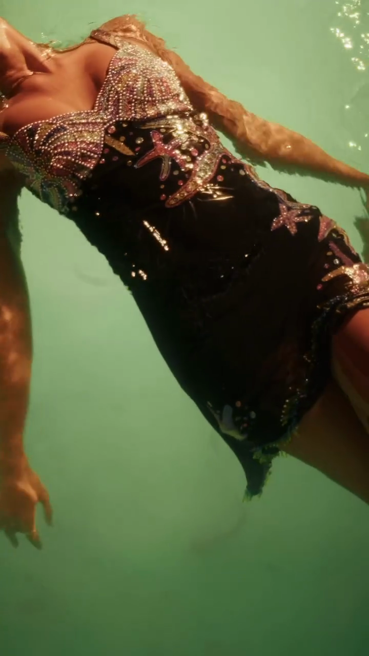 Colorful Embellished Beaded Mini Dress