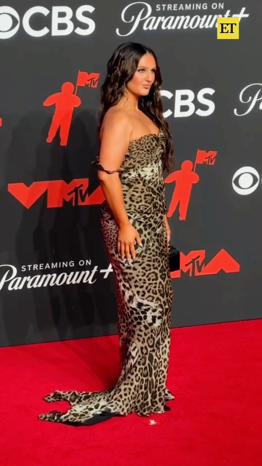 Off - the - Shoulder Leopard Print Maxi Dress